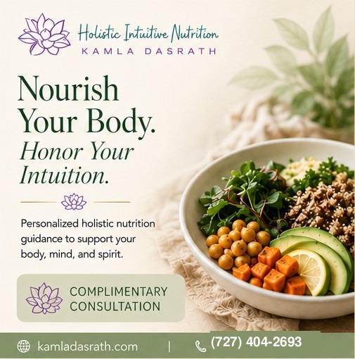 Nourish Your Body. Honor Your Intuition.